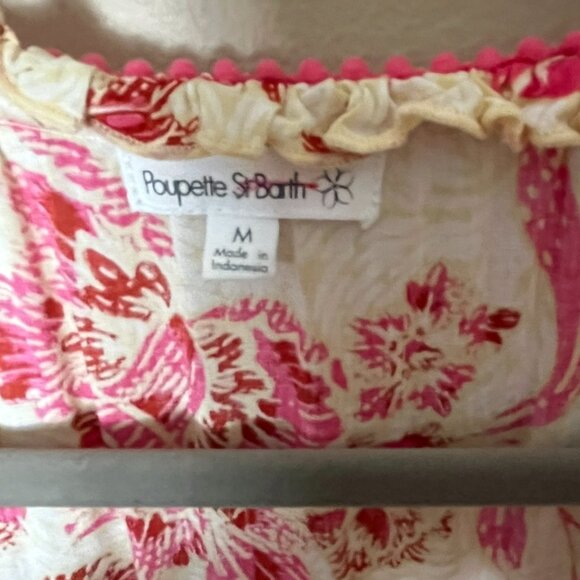 Anthropologie Poupette St Barth Clara Mini Dress | Yellow Floral | Size M - Picture 7 of 15